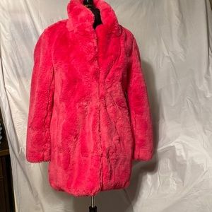 NWOT MAJORELLE FAUX FUR COAT SIZE S WINTER COAT female casual tick and w…